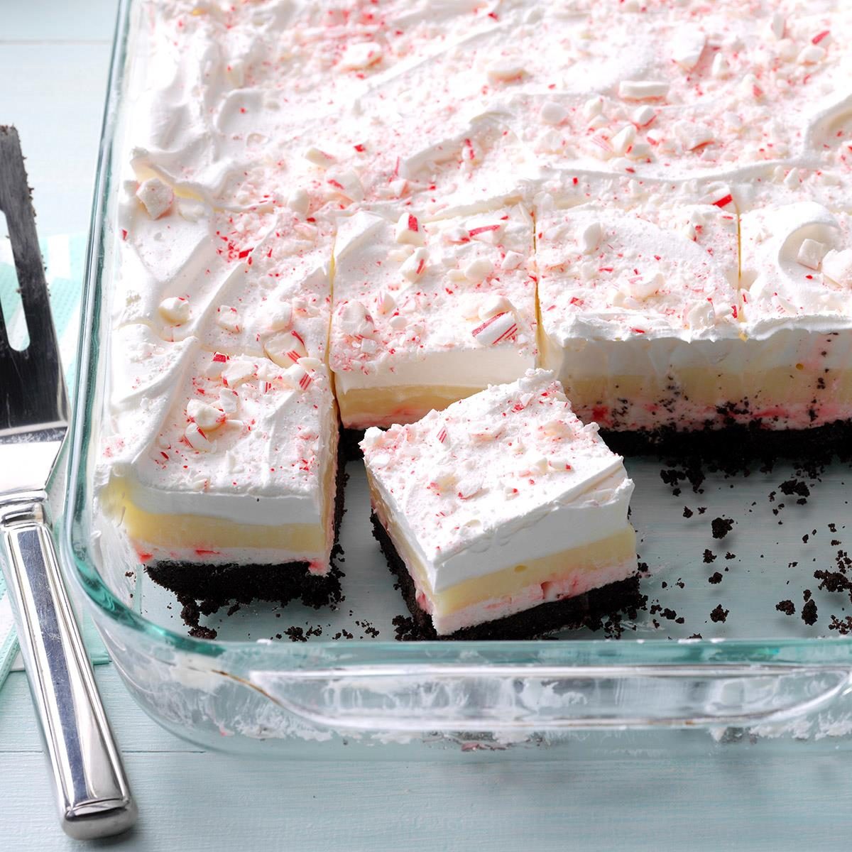 Layered Candy Cane Dessert Recipe How To Make It