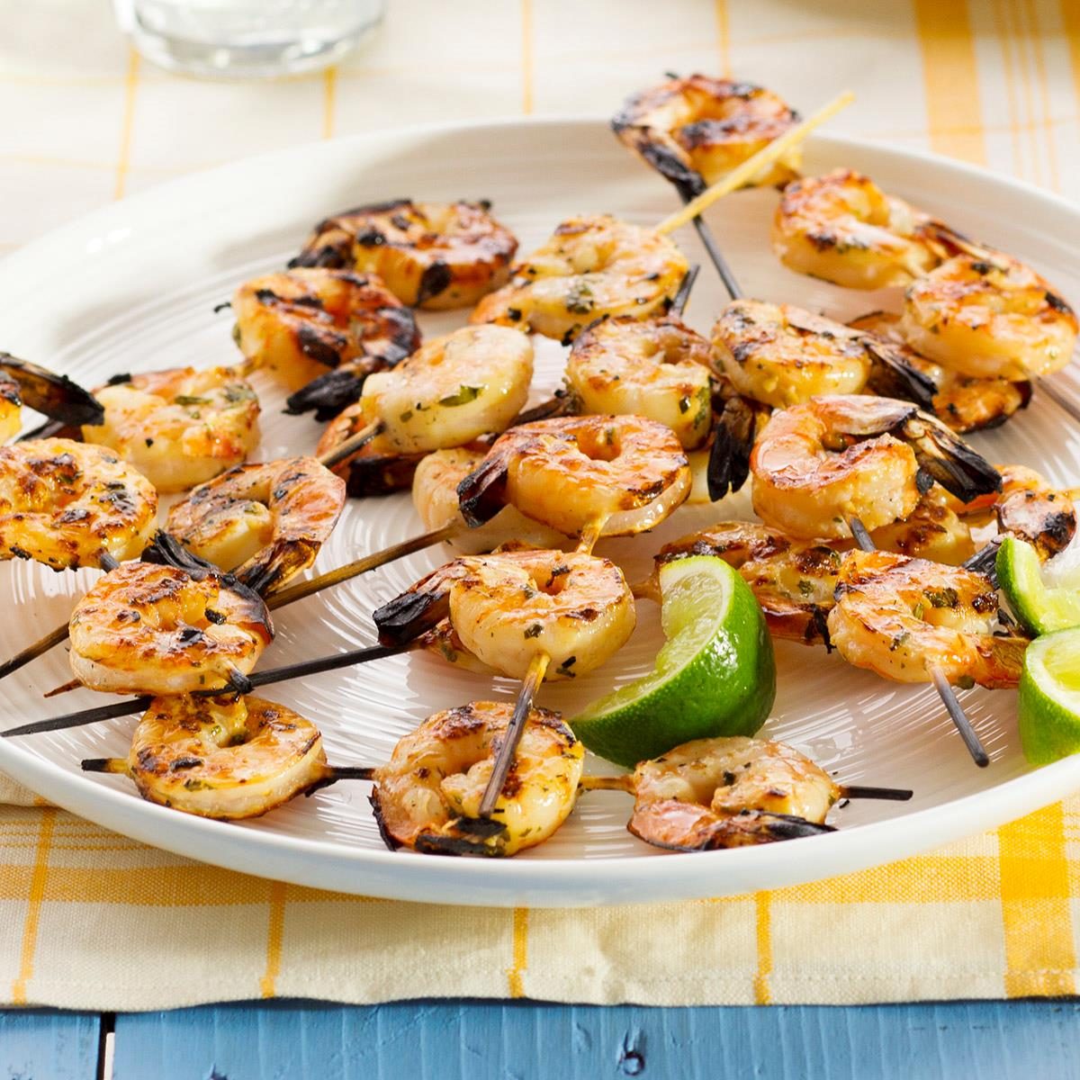 Jumbo Shrimp Stuffed with Cilantro and Chiles Recipe, Food Network Kitchen