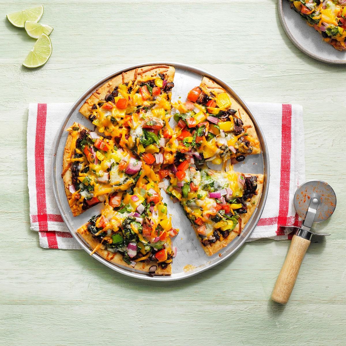 Loaded Mexican Pizza