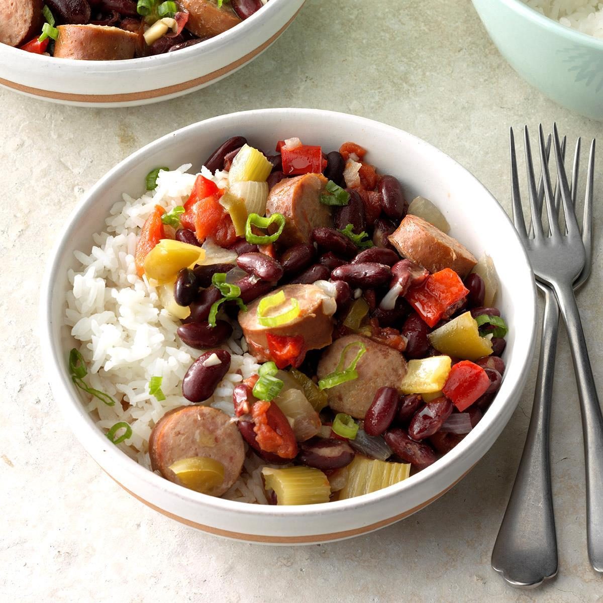 Slow Cooker Red Beans and Rice (Easy Louisiana Red Beans and Rice)