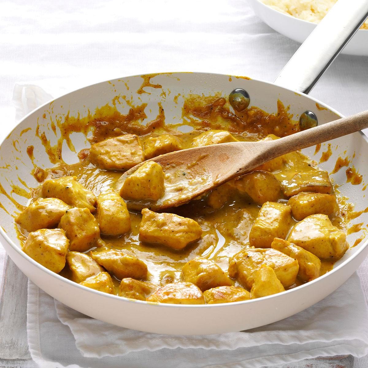 Mango Chutney Chicken Curry Recipe | Taste of Home