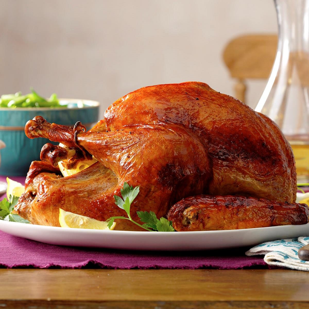 Marinated Thanksgiving Turkey Recipe | Taste of Home