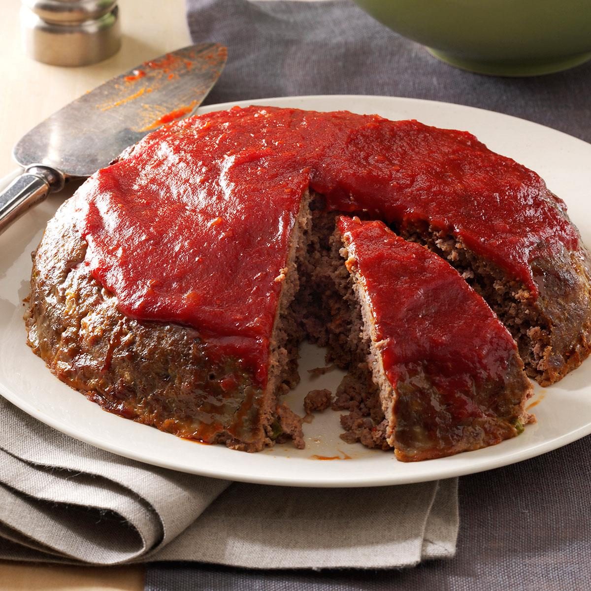Meat Loaf with Chili Sauce