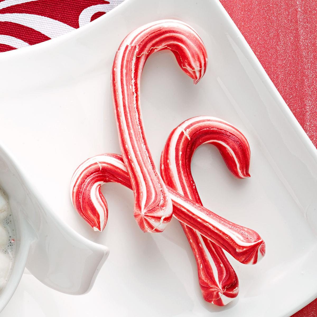 Meringue Candy Canes Recipe How to Make It Taste of Home