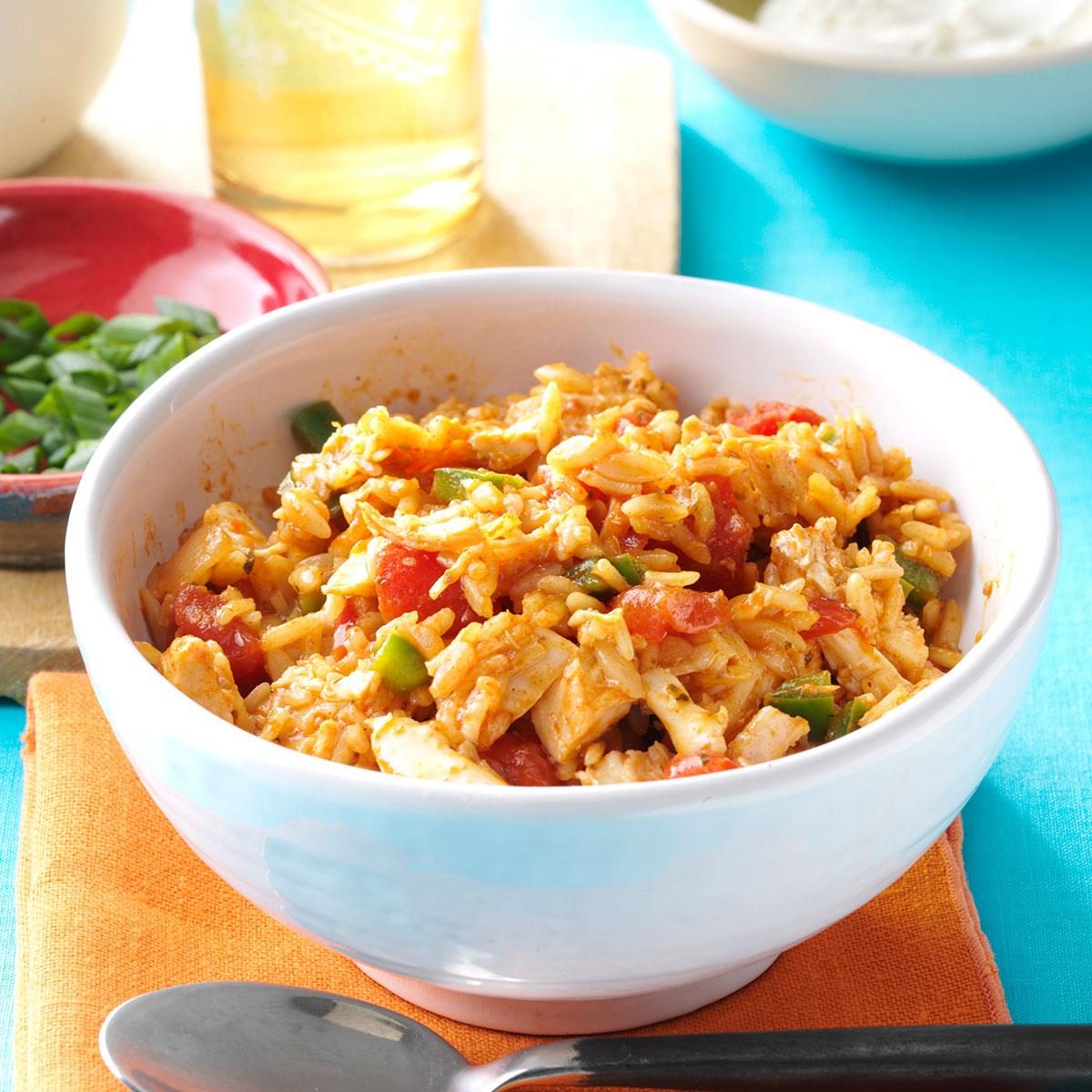 Tuesday: Mexican Rice with Chicken