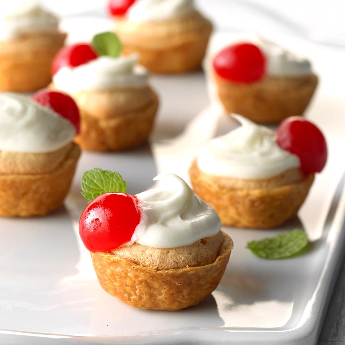 Miniature Almond Tarts