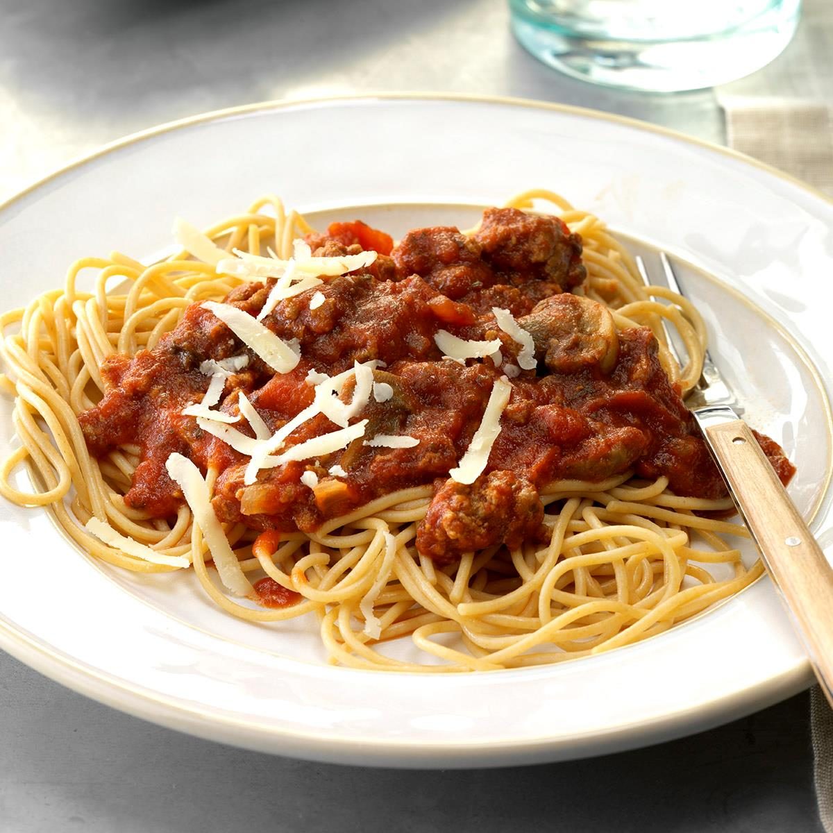 Mushroom Beef Spaghetti Sauce Recipe How To Make It