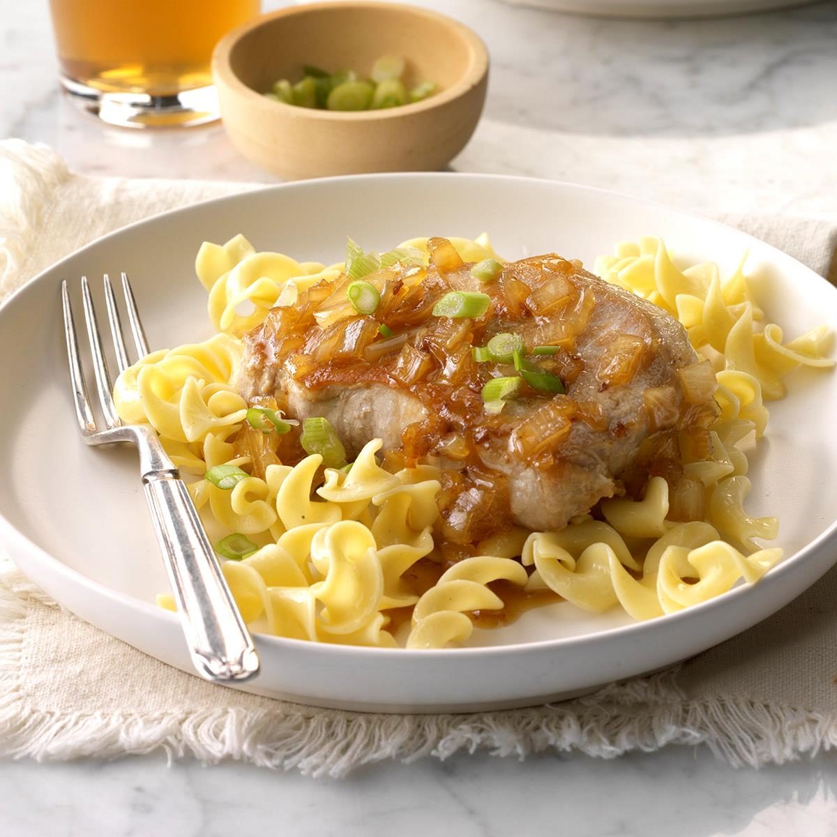 Basil Pork Chops Recipe: How to Make It | Taste of Home