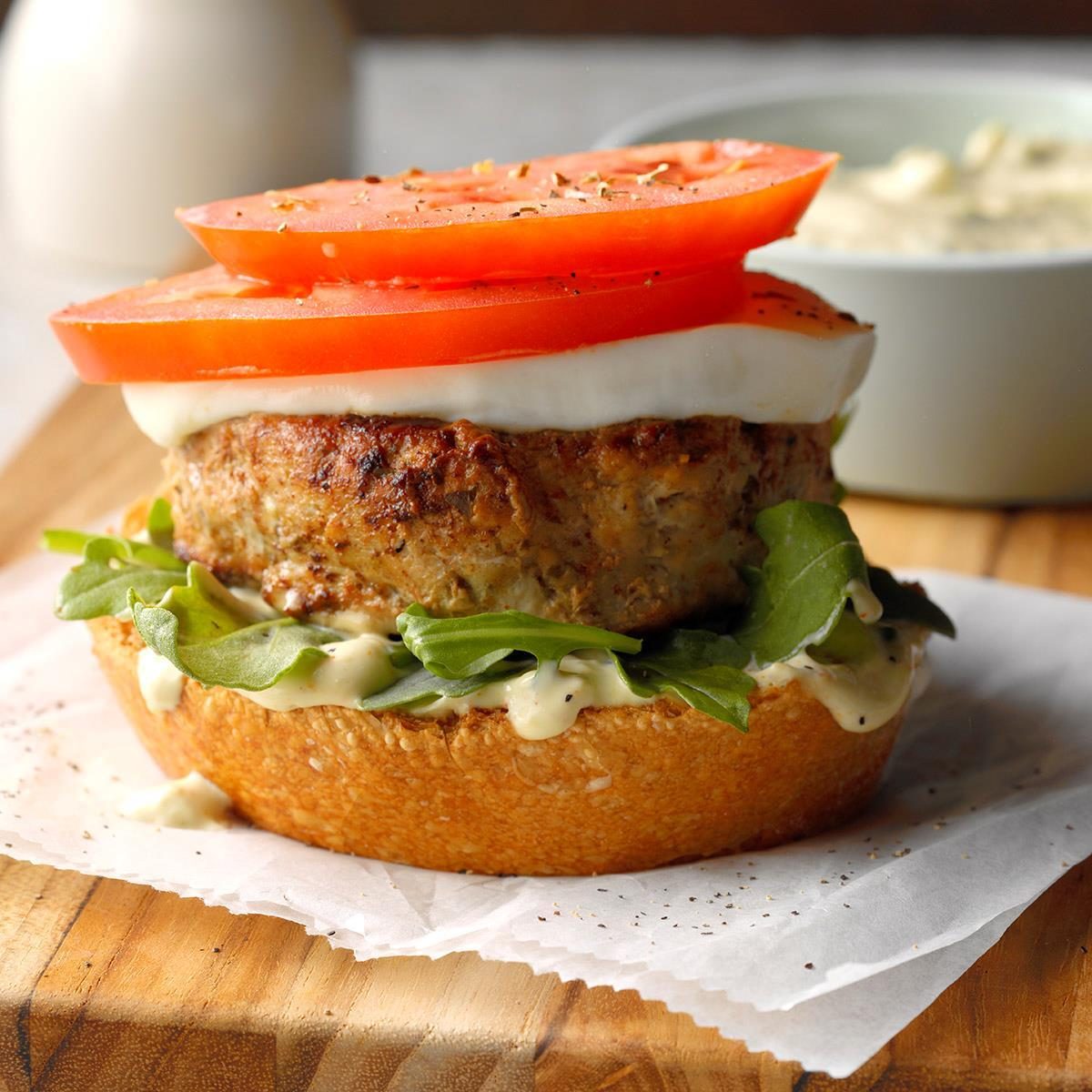 OpenFaced Chicken Avocado Burgers Recipe How to Make It