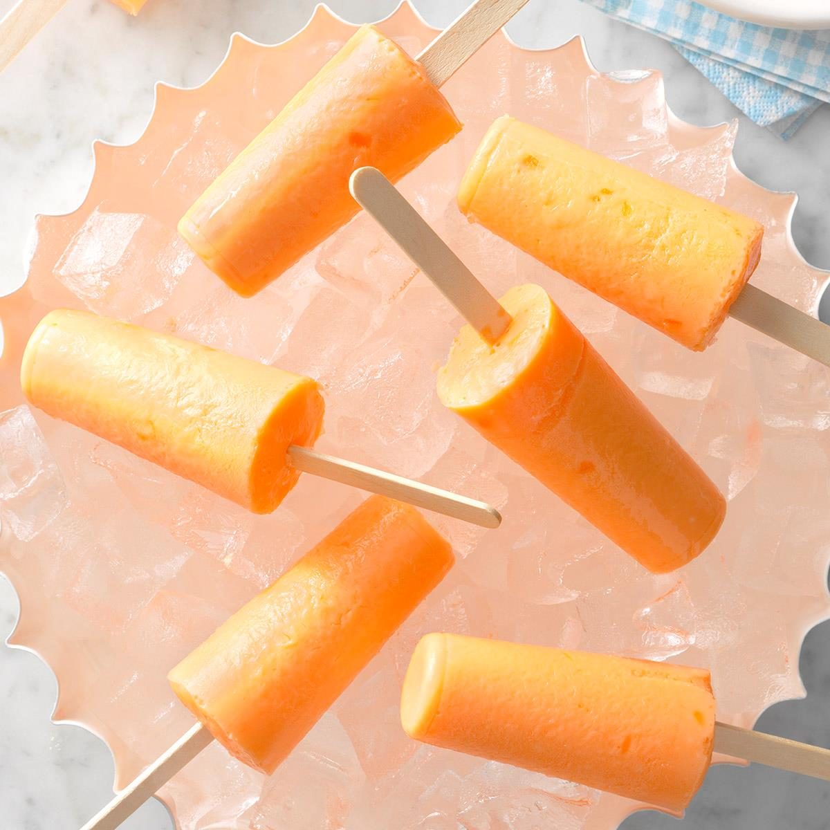 Orange Cream Popsicles Recipe