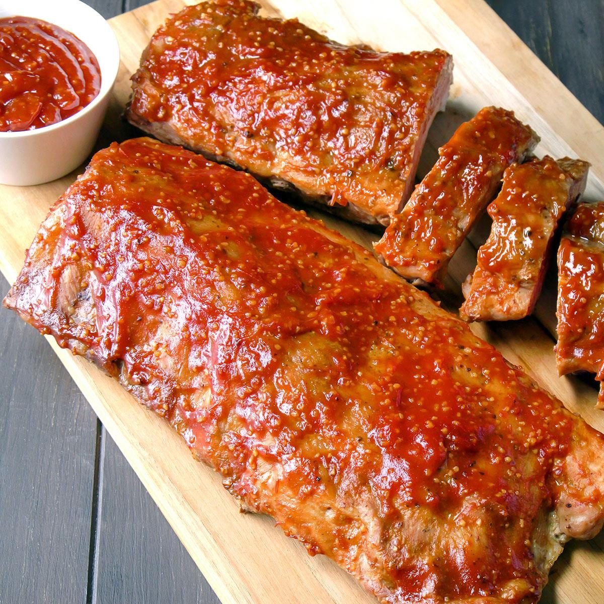 Pork loin baby back ribs oven hotsell