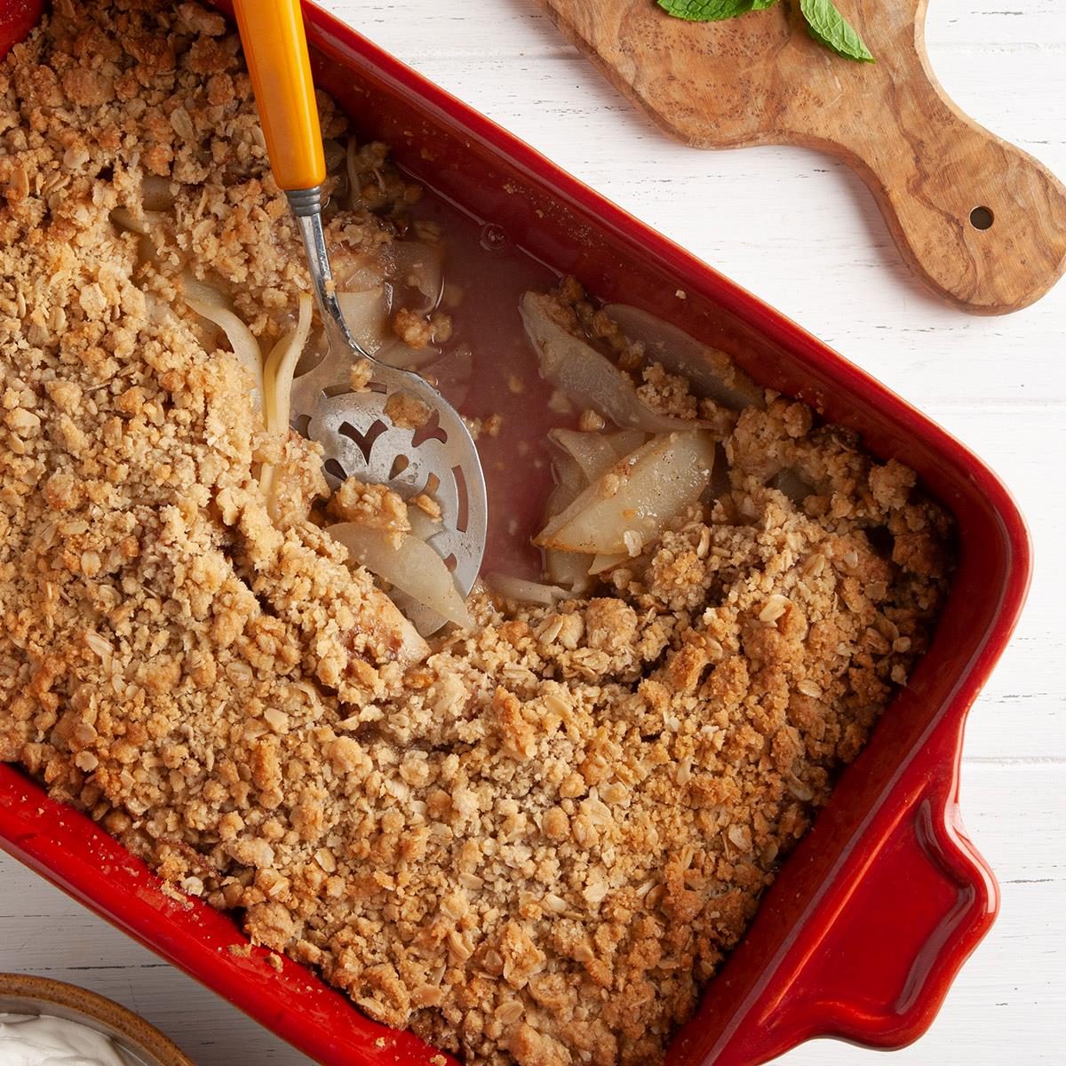 Pear Crisp Recipe: How to Make It | Taste of Home