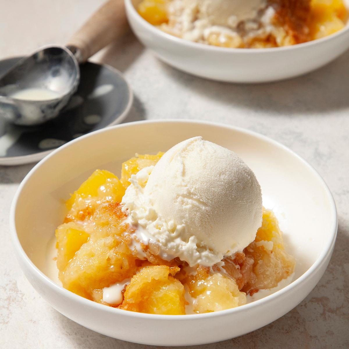 Pineapple Cobbler