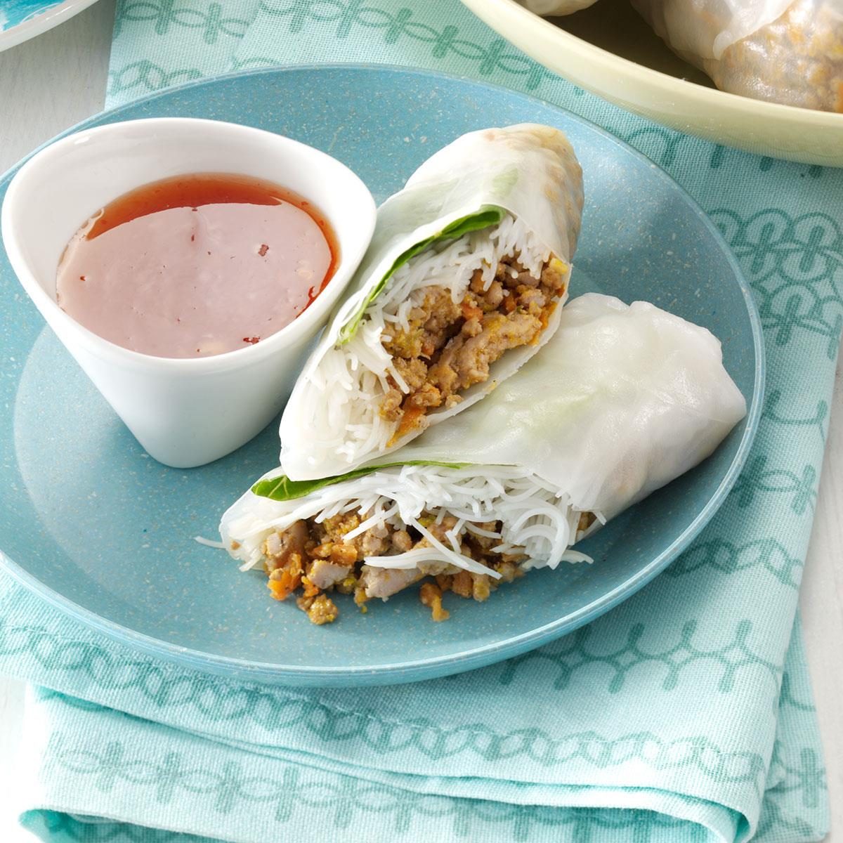 Pork Spring Rolls Recipe | Taste of Home