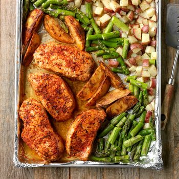 Pork and Asparagus Sheet-Pan Dinner Recipe: How to Make It