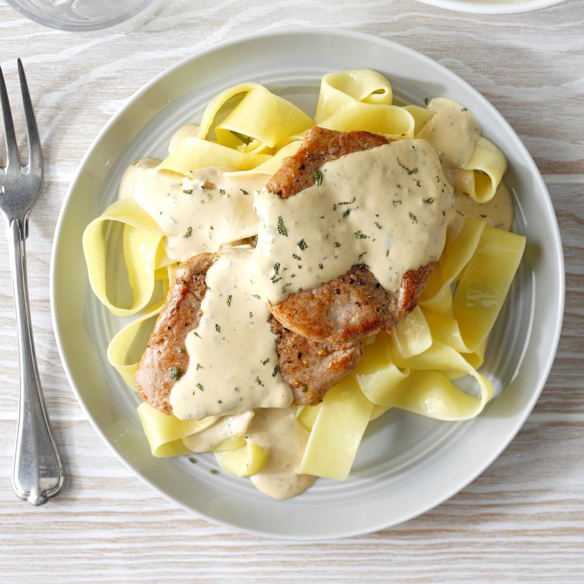 Tuesday: Pork with Mustard Sauce