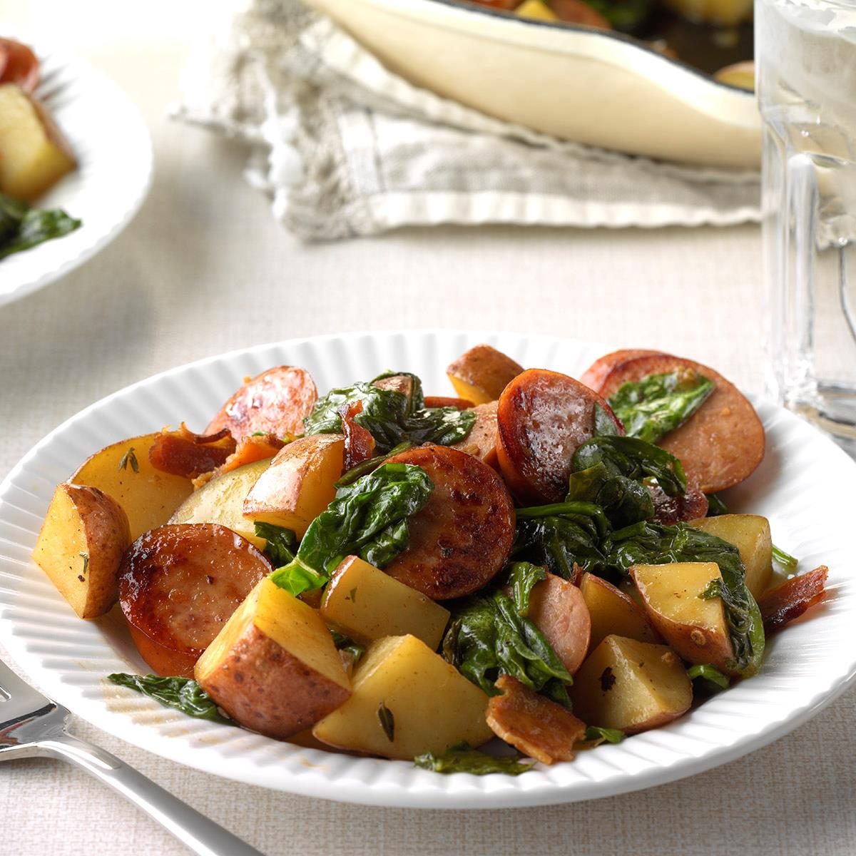 Potato Kielbasa Skillet Recipe How to Make It Taste of Home