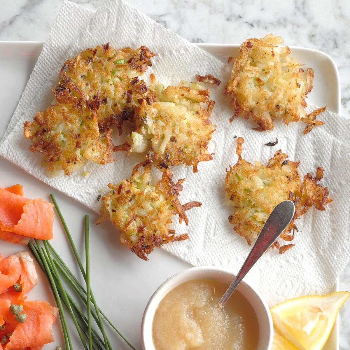 Potato Latkes Recipe How to Make It Taste of Home