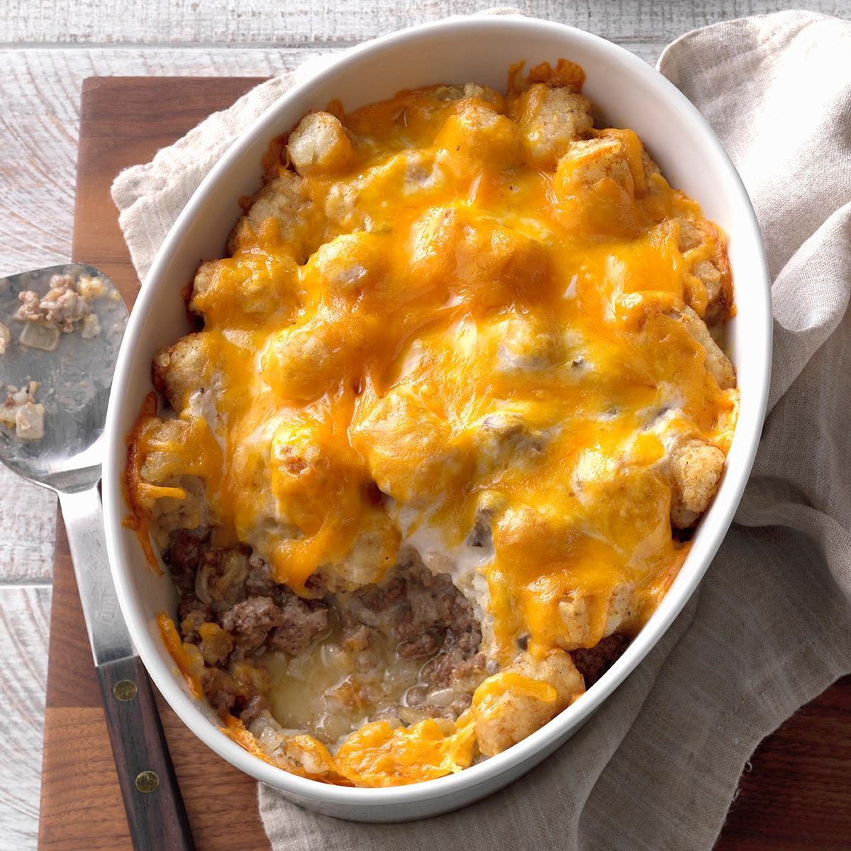 Review: The Pioneer Woman Tater Tot Casserole Recipe | Taste of Home