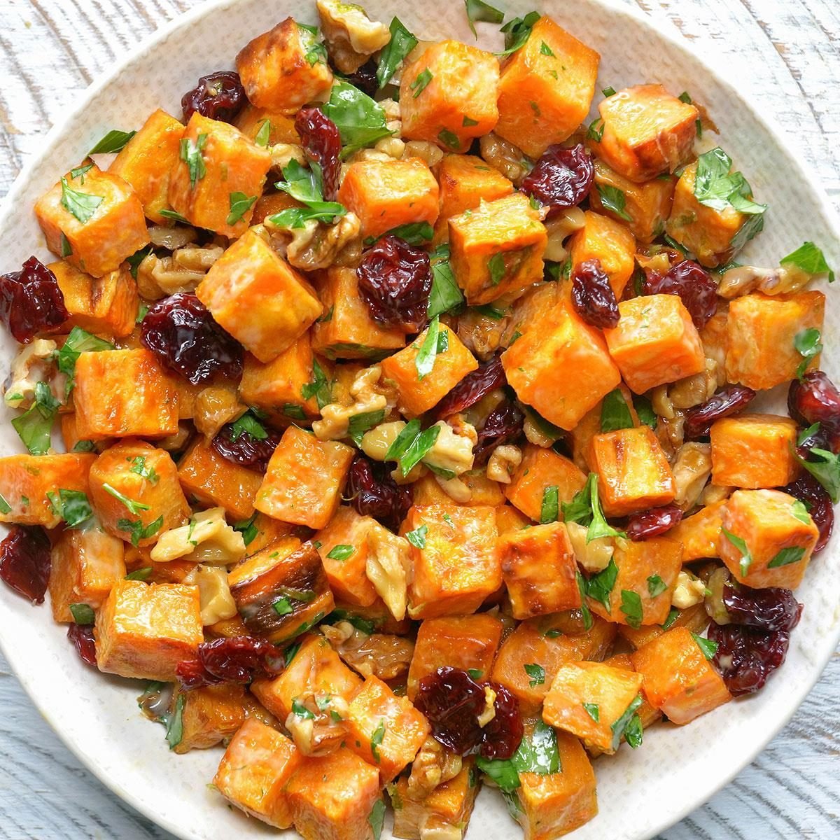 Roasted Sweet Potato Salad