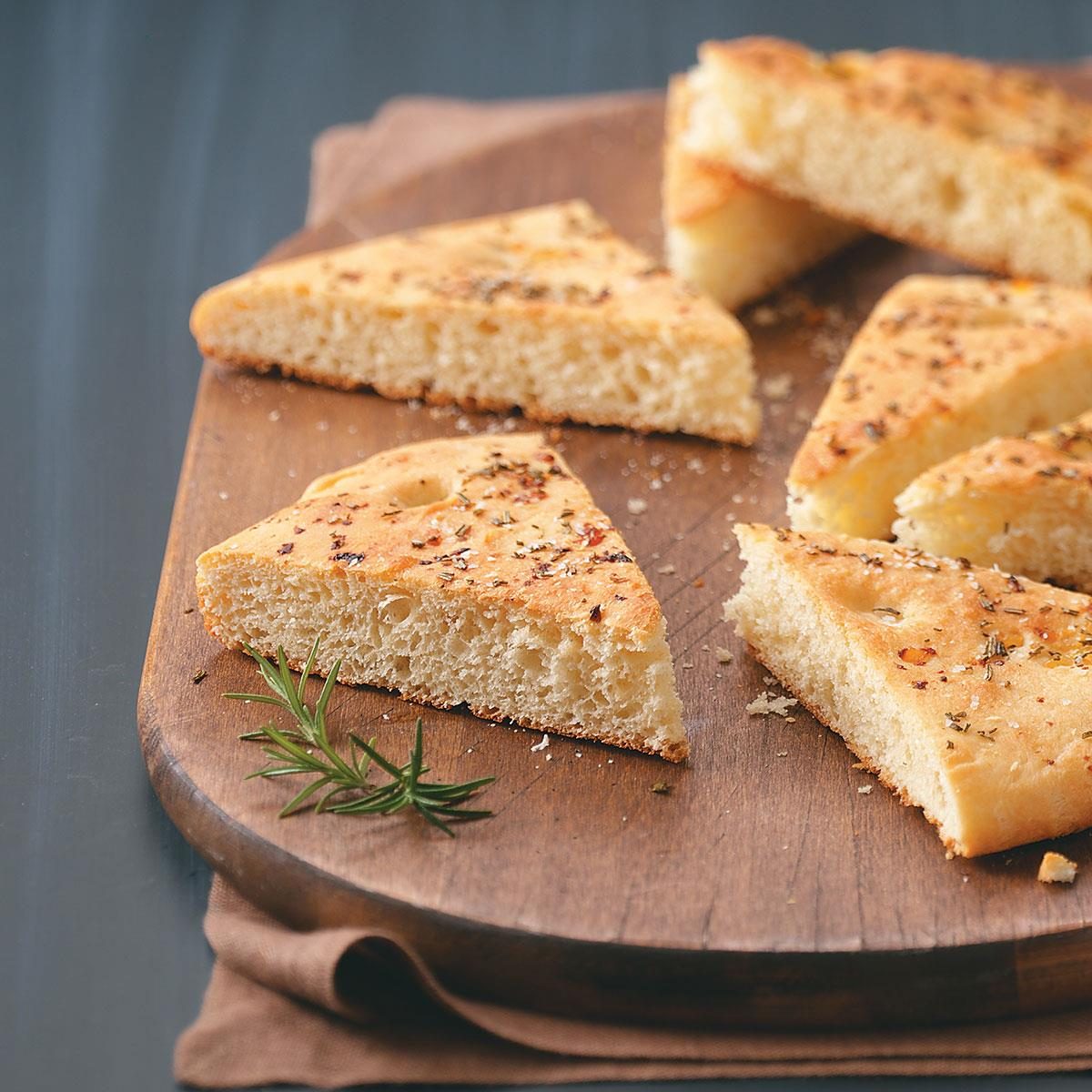 Easy Rosemary Garlic Focaccia Bread