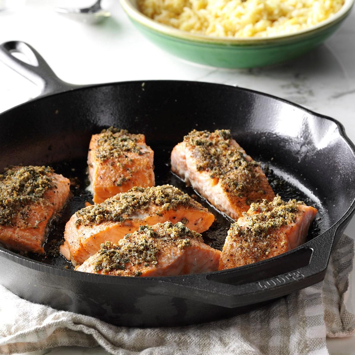 Sage-Rubbed Salmon