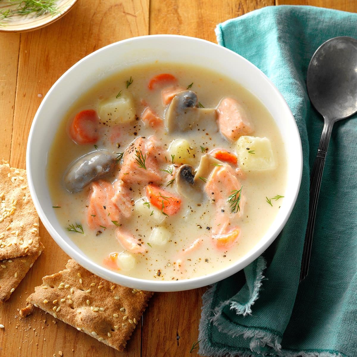 Salmon Dill Soup