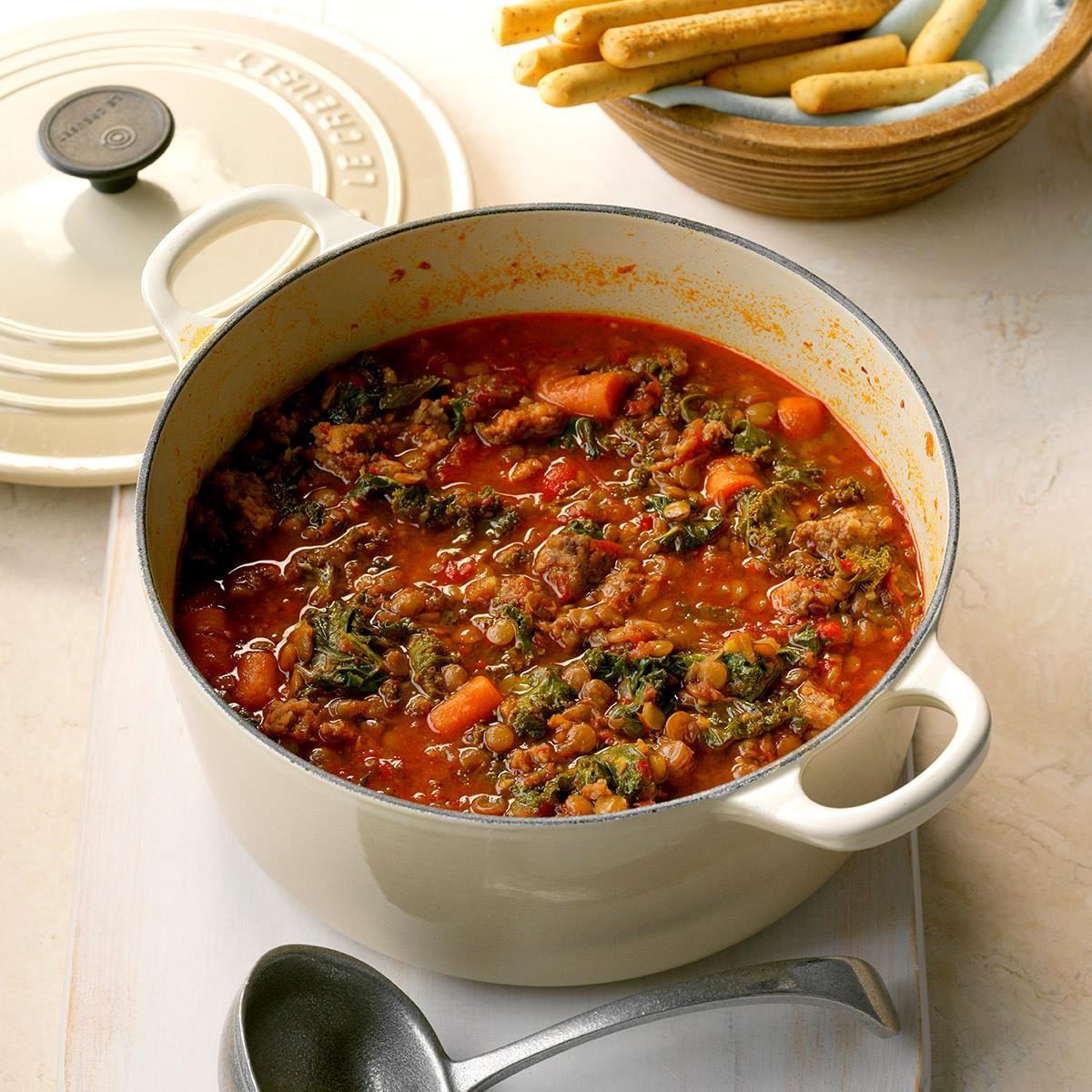 kale lentil soup recipes