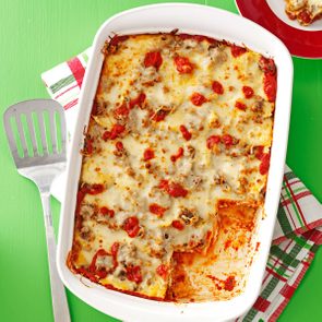 Ziti Lasagna Recipe: How to Make It | Taste of Home