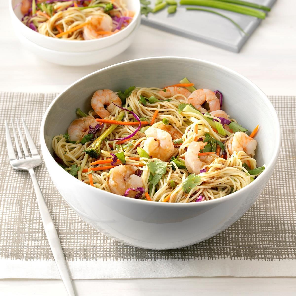 Sunday: Shrimp ‘n’ Noodle Bowls