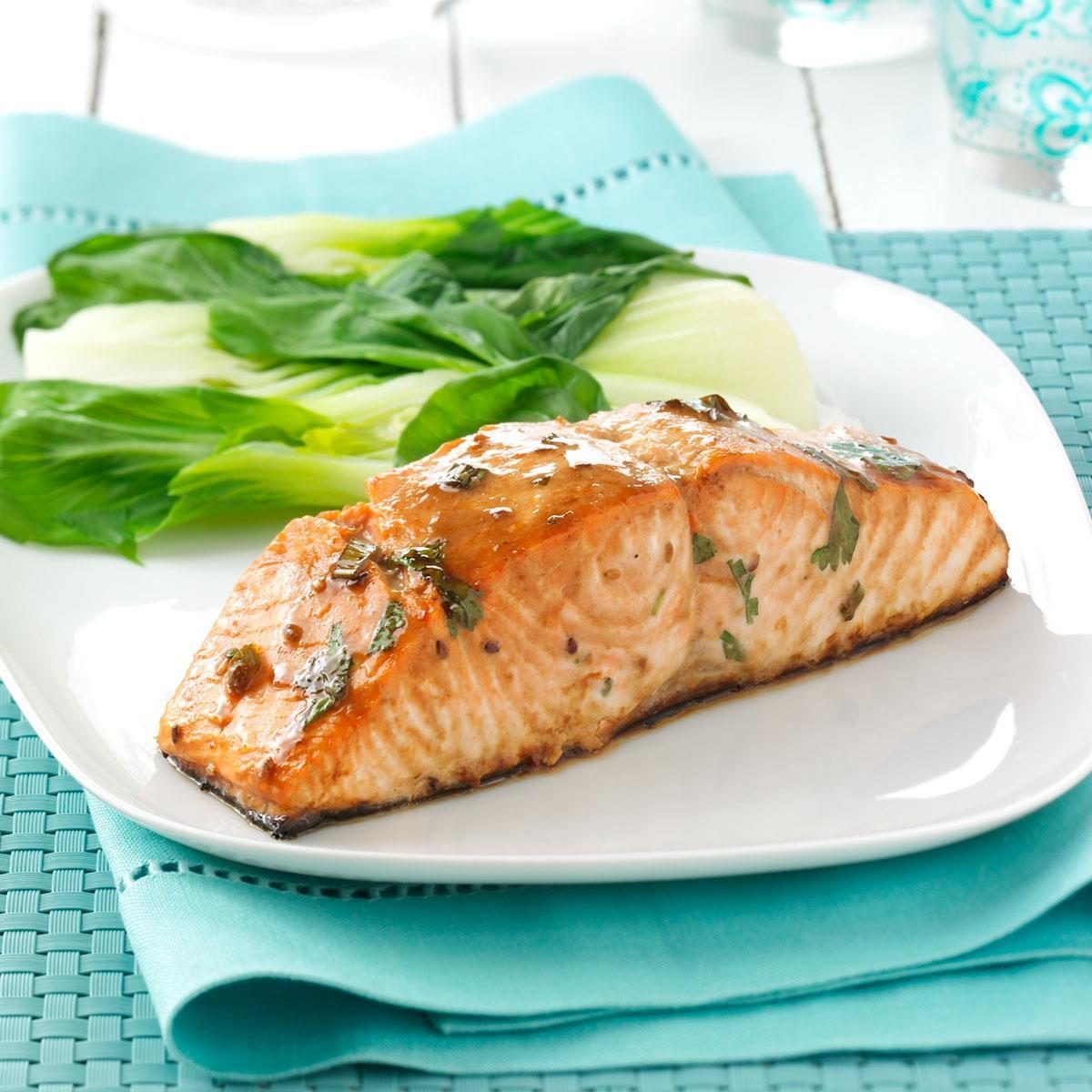 Simple asian salmon