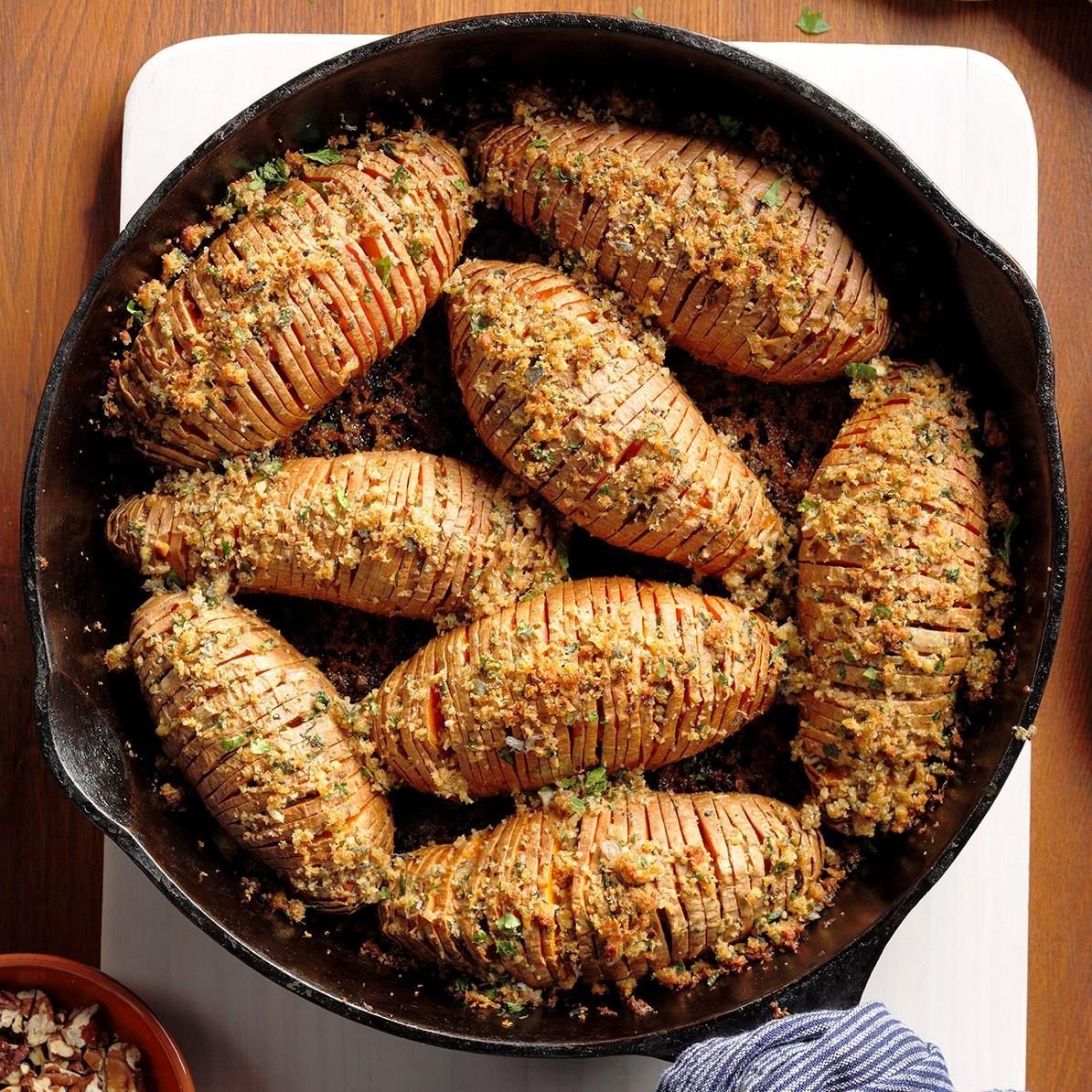 Hasselback Sweet Potatoes