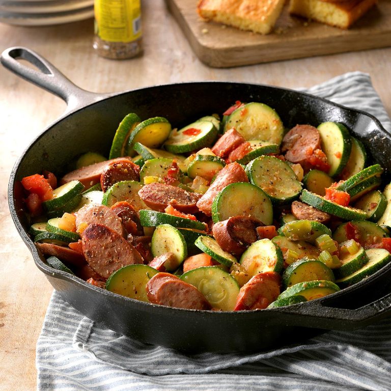 Italian Sausage Skillet Recipe How to Make It Taste of Home