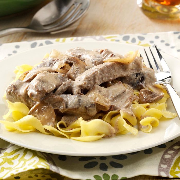 Steak Stroganoff Recipe: How to Make It | Taste of Home