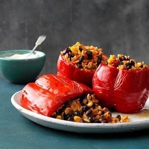 Slow-Cooker Stuffed Peppers