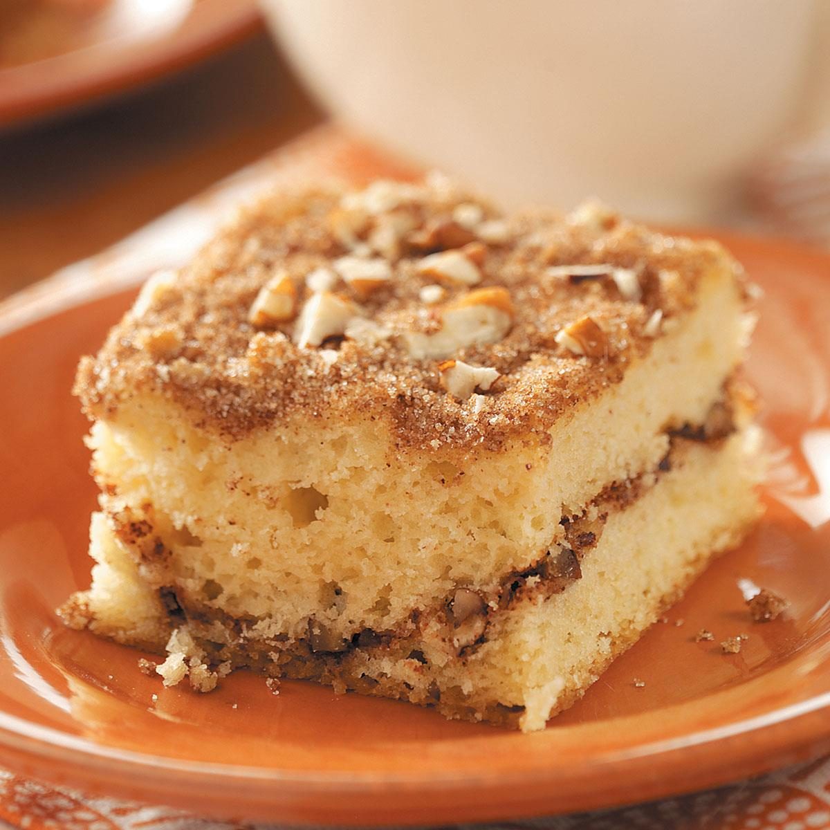 Sour Cream Streusel Coffee Cake Recipe | Taste of Home