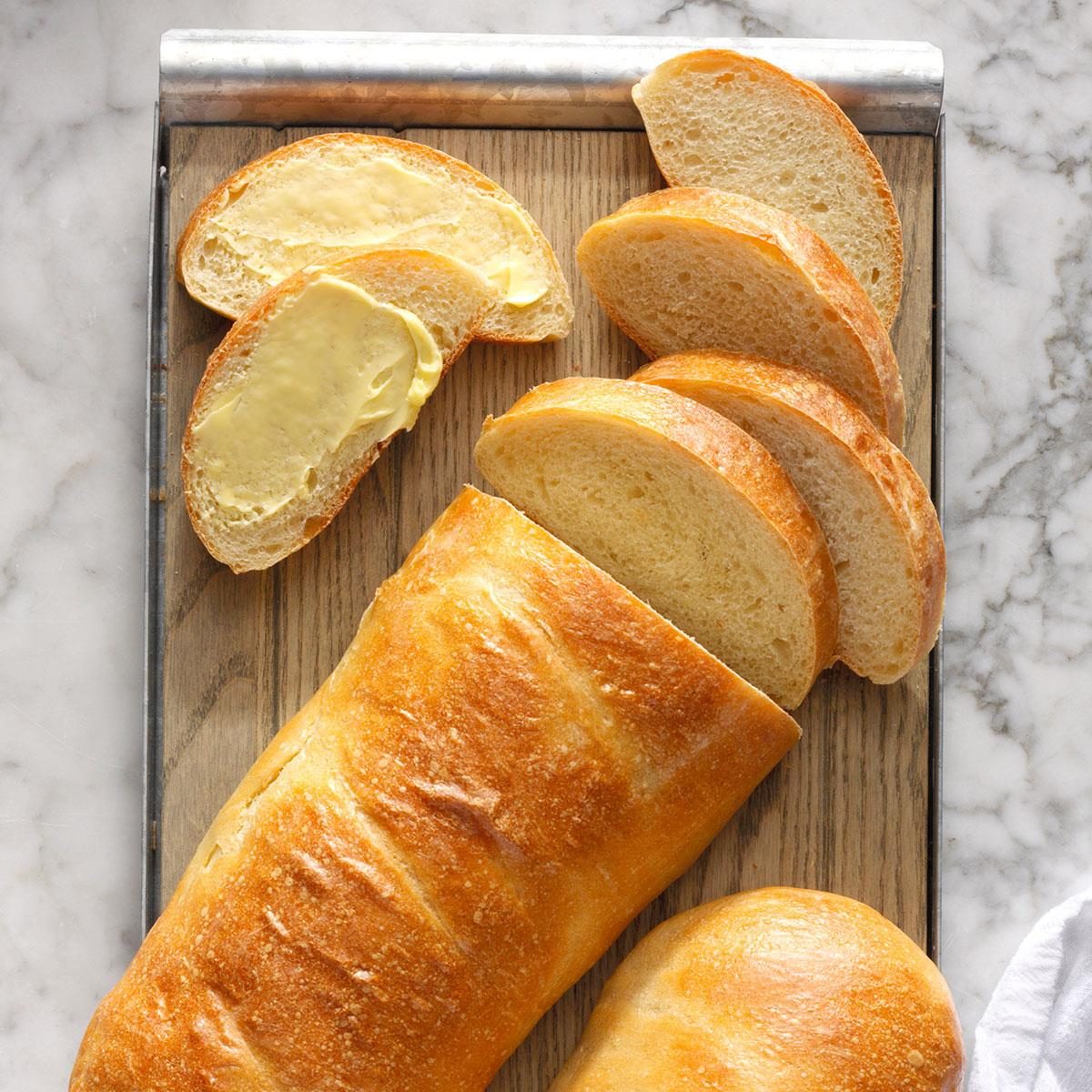 french bread presentation