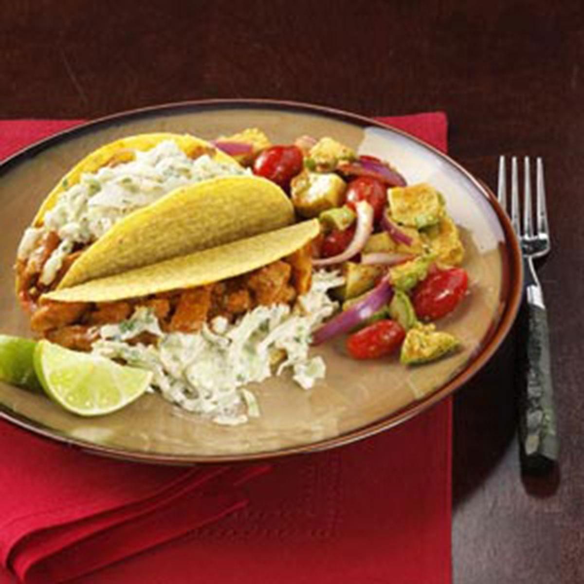 Southwest Fish Tacos Recipe How To Make It Taste Of Home