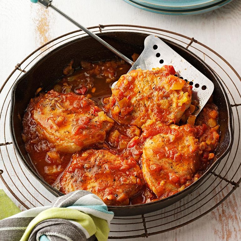 Spicy Tomato Pork Chops Recipe: How to Make It