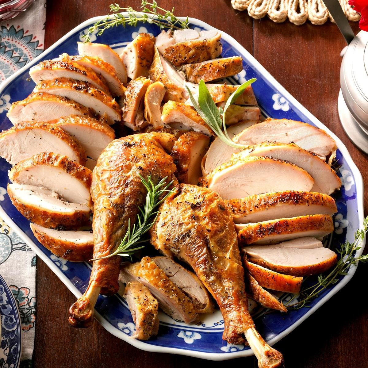 32 Juicy Golden Holiday Turkey Recipes Taste Of Home