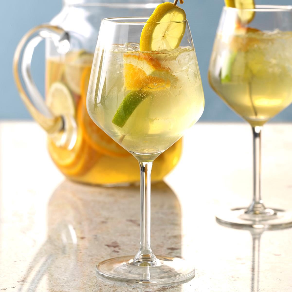 White Sangria Recipe How To Make It Taste Of Home   Spiced White Sangria EXPS THCA18 194229 C01 24 2b 1 