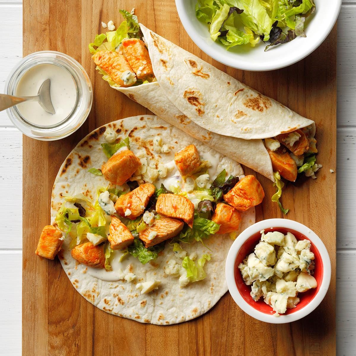 15-Minute Healthy Spicy Chicken Wraps - Homemade Mastery