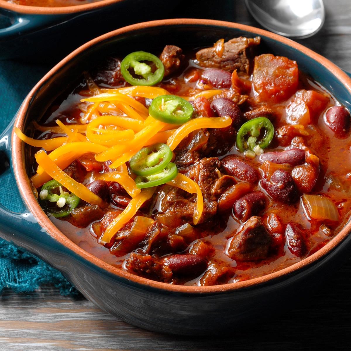 Spicy Cowboy Chili Recipe | Taste of Home