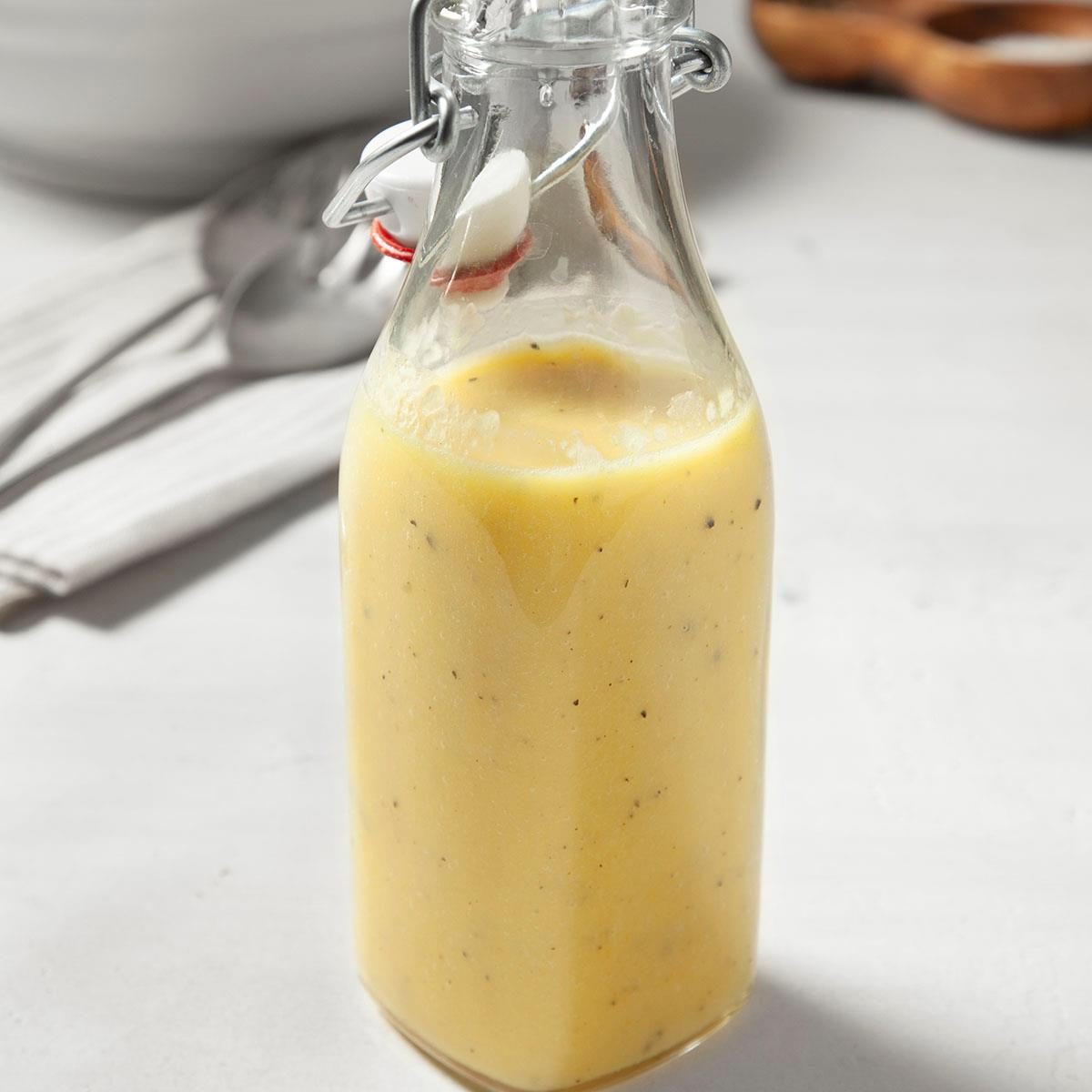 spinach salad dressing recipe