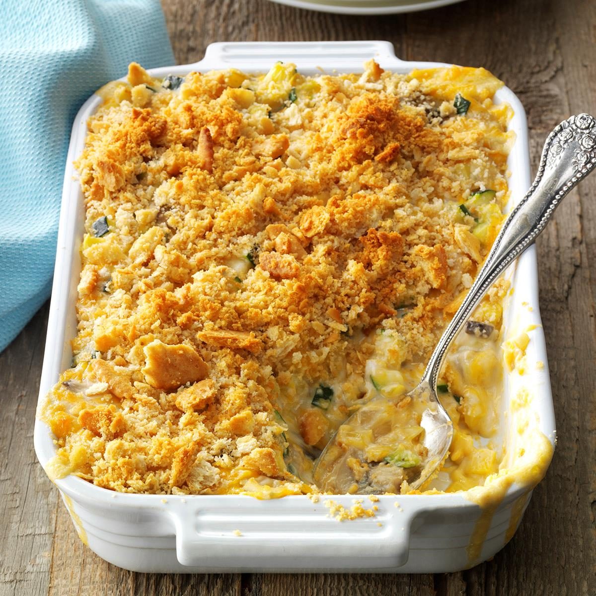 Summer Squash Mushroom Casserole Recipe: How to Make It ...