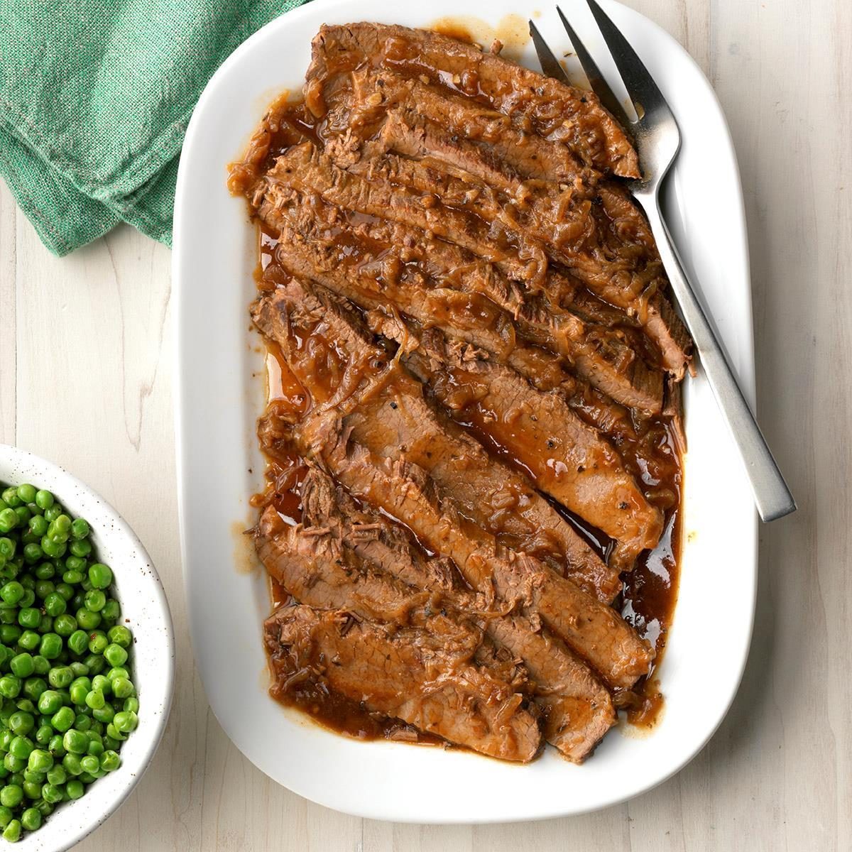 Slow Cooker Beef Brisket - Sweet Pea's Kitchen