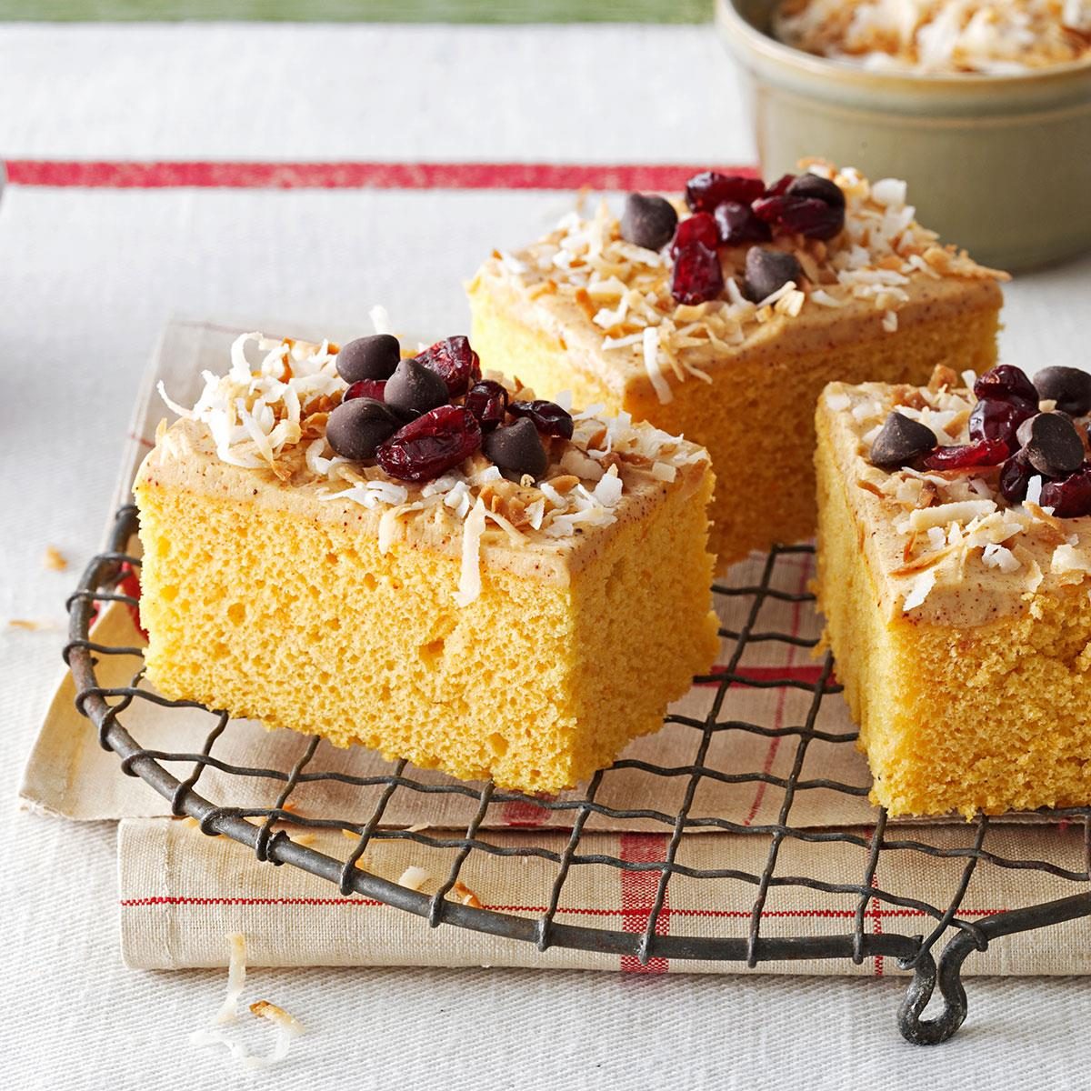 Sweet Potato Cranberry Cake