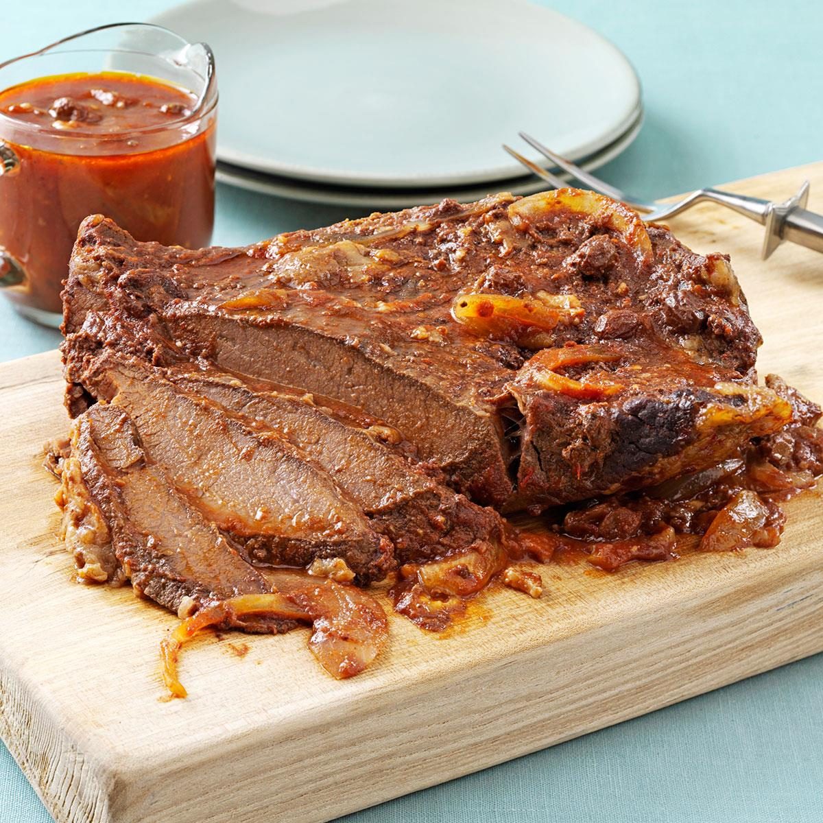 Sweet and Sour Brisket Recipe: How to Make It | Taste of Home