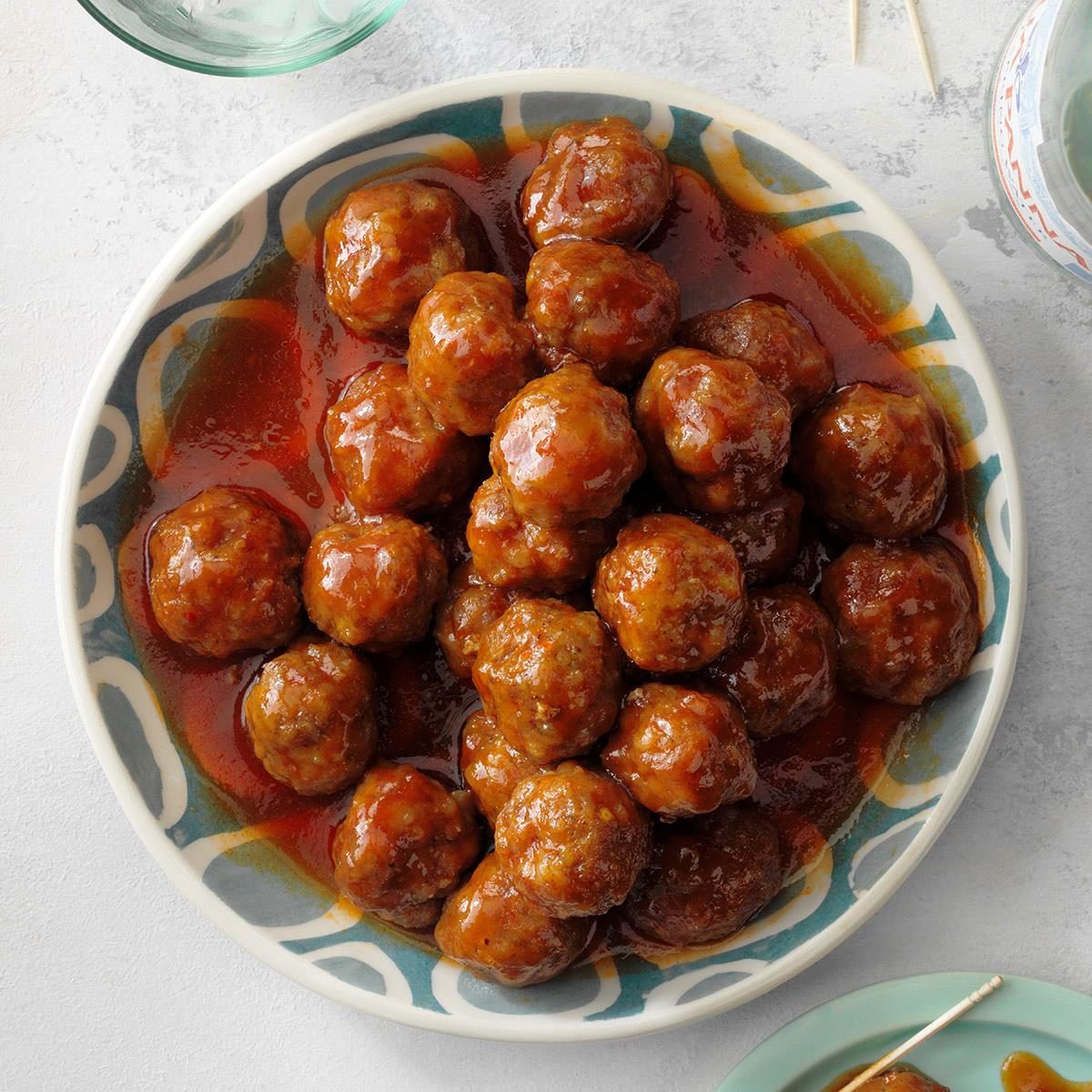 Sweet N Spicy Meatballs Recipe How To Make It Taste Of Home