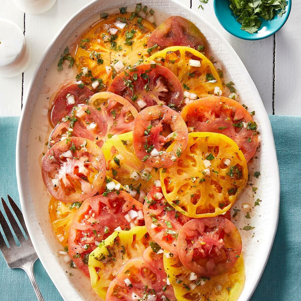 Tasty Marinated Tomatoes